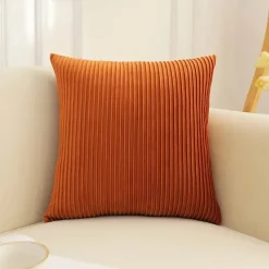 Bestickter Kissenbezug mit Blumenbaum - Dekorativer Kissenbezug für Sofa