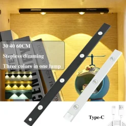 Bewegungssensor USB-Schrankleuchte - LED-kabelloses Nachtlicht