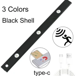 Bewegungssensor USB-Schrankleuchte - LED-kabelloses Nachtlicht