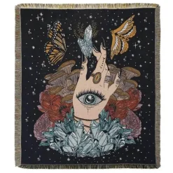 Böhmische Outdoor-Decke – Luxus-Camping-Wandteppich