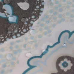 Böhmischer Blumen-Duschvorhang - Buntes Badezimmerdekor