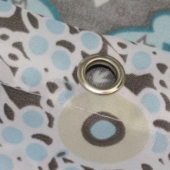 Böhmischer Blumen-Duschvorhang - Buntes Badezimmerdekor