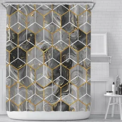 Bienen-Duschvorhang – Lebendiges Badezimmerdekor