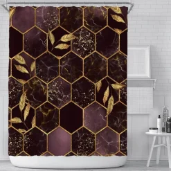 Bienen-Duschvorhang – Lebendiges Badezimmerdekor