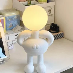 Bigfoot Schreibtischlampe - Einzigartige Sasquatch Resin Tischleuchte