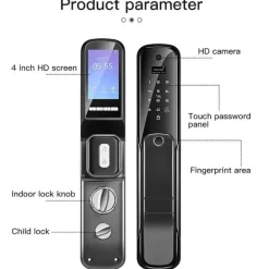 Biometrisches Fingerabdruck-Türschloss - Intelligentes Sicherheitssystem
