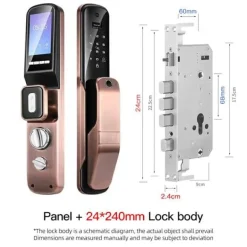 Biometrisches Fingerabdruck-Türschloss - Intelligentes Sicherheitssystem