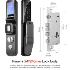 Biometrisches Fingerabdruck-Türschloss - Intelligentes Sicherheitssystem