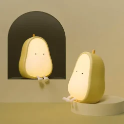 Birnenförmige LED-Nachtlampe - Dekoratives Kinderzimmerlicht