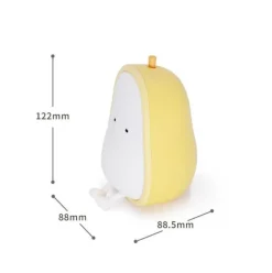 Birnenförmige LED-Nachtlampe - Dekoratives Kinderzimmerlicht