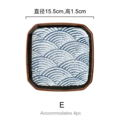 Blaues Gewürzdosen-Set aus Keramik – Elegante Gewürzbehälter für die Küche zum organisierten Kochen