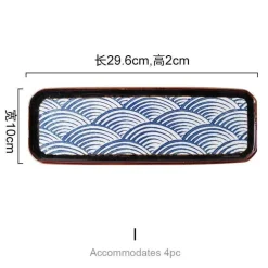 Blaues Gewürzdosen-Set aus Keramik – Elegante Gewürzbehälter für die Küche zum organisierten Kochen