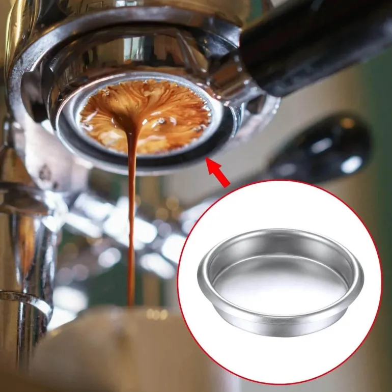 Blindfilter aus Edelstahl - Espresso-Kaffeezubehör