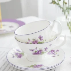 Blue Dream Teeservice - Tasse Untertasse Milchglas Zuckerdose Teller