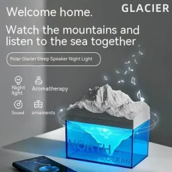 Bluetooth Aromatherapie Lautsprecher Nachtlampe - Iceberg Design