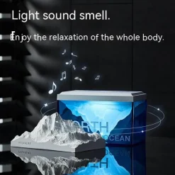 Bluetooth Aromatherapie Lautsprecher Nachtlampe - Iceberg Design