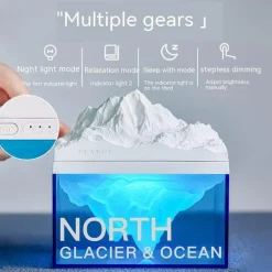 Bluetooth Aromatherapie Lautsprecher Nachtlampe - Iceberg Design