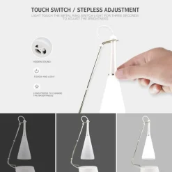 Bluetooth Touch Sensor LED Table Lamp Speaker