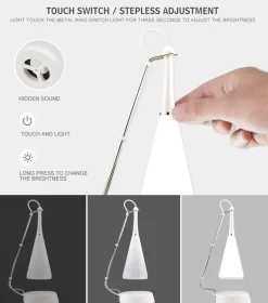 Bluetooth Touch Sensor LED Table Lamp Speaker