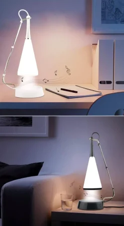 Bluetooth Touch Sensor LED Table Lamp Speaker