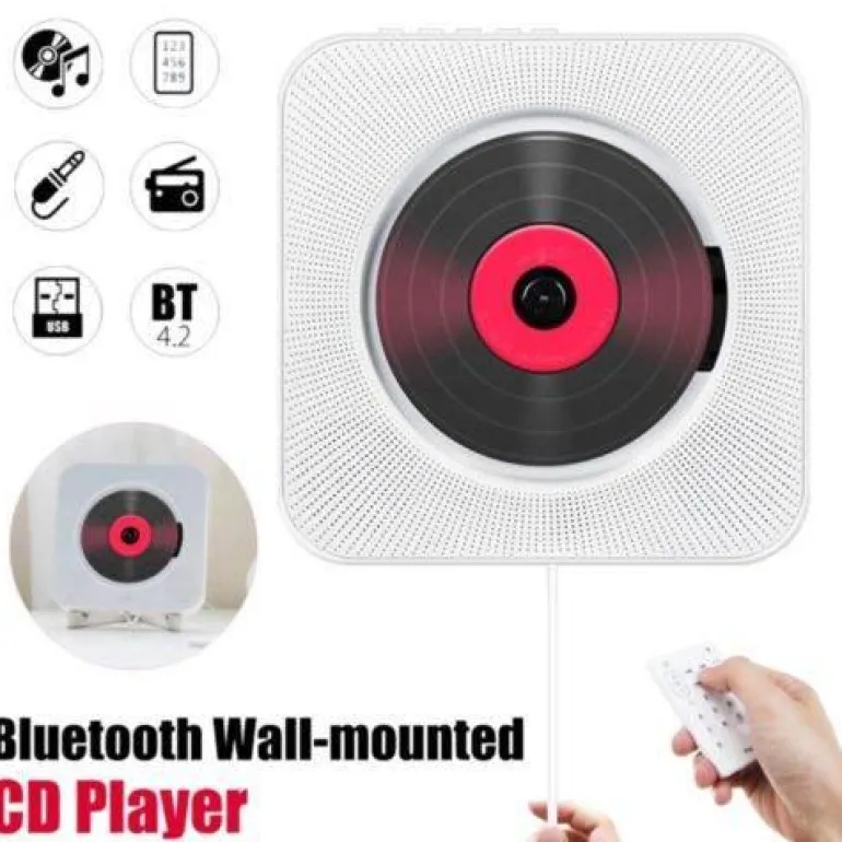 Bluetooth-CD-Player-Lautsprecher – Kabelloses Soundsystem