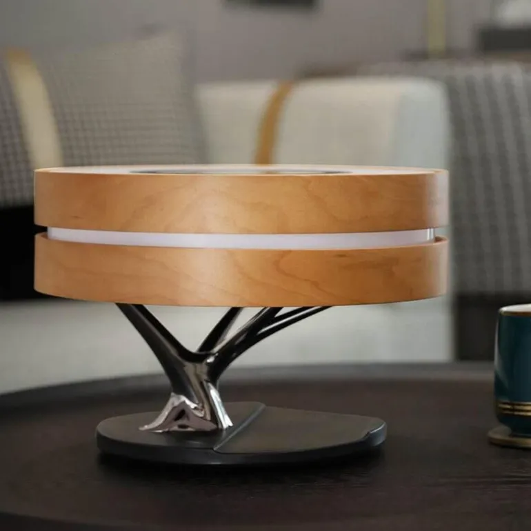 Bluetooth-Lautsprecherlampe – Schreibtischlampe im Baumdesign