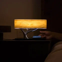 Bluetooth-Lautsprecherlampe – Schreibtischlampe im Baumdesign