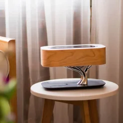 Bluetooth-Lautsprecherlampe – Schreibtischlampe im Baumdesign