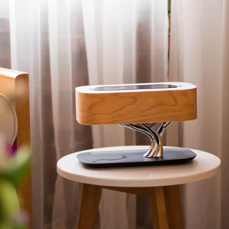 Bluetooth-Lautsprecherlampe – Schreibtischlampe im Baumdesign