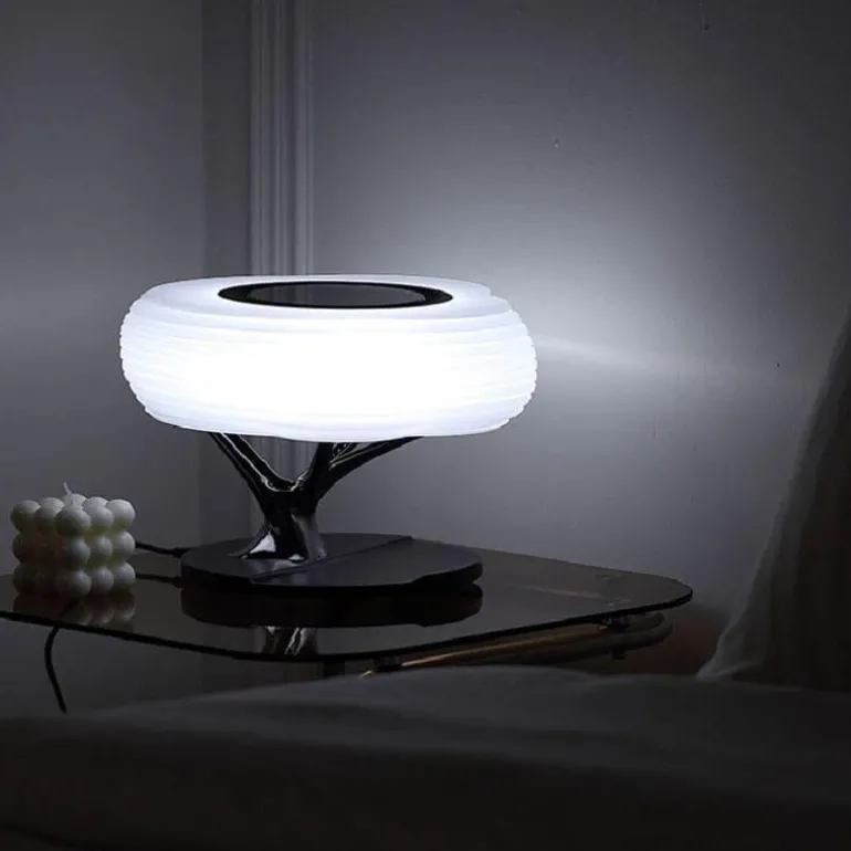 Bluetooth-Lautsprecherlampe – Schreibtischlampe im Baumdesign