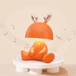 Bluetooth-Lautsprecher-Nachtlicht – Tragbares kabelloses Soundsystem