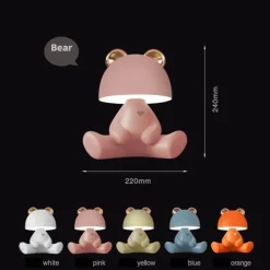 Bluetooth-Lautsprecher-Nachtlicht – Tragbares kabelloses Soundsystem