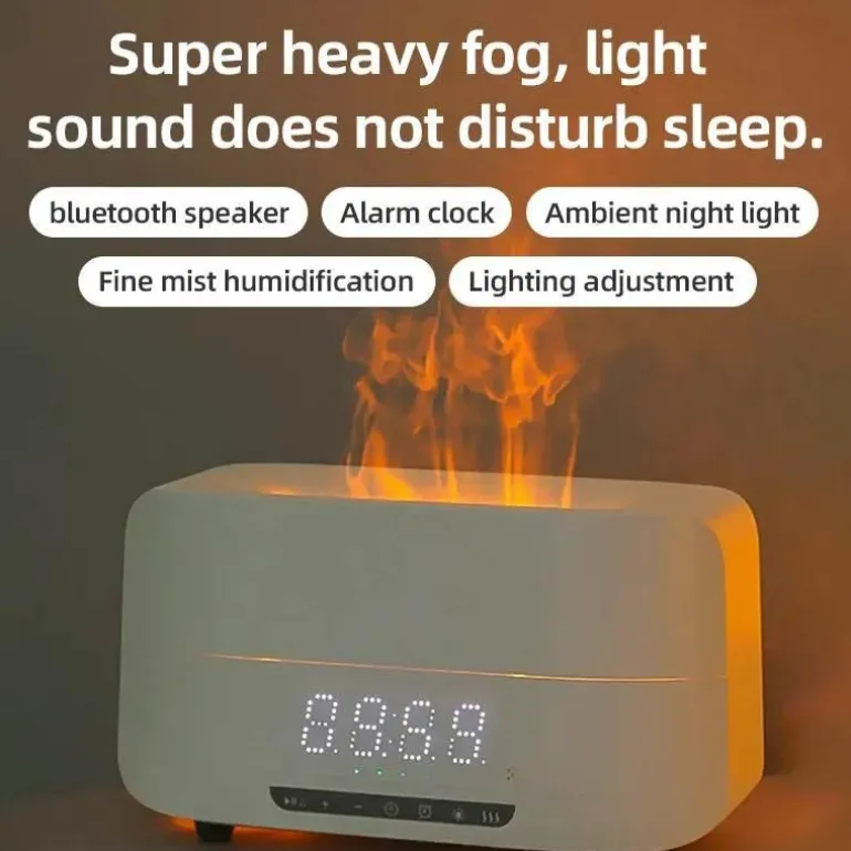 Bluetooth-Luftbefeuchter-Lautsprecher – 3-in-1-Mist-Tune-Gerät