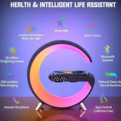 Bluetooth-Nachtlichtlautsprecher – Kabellose Umgebungsgeräuschbeleuchtung