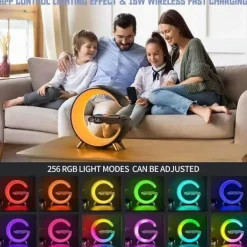 Bluetooth-Nachtlichtlautsprecher – Kabellose Umgebungsgeräuschbeleuchtung