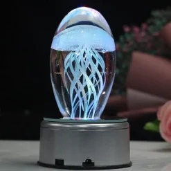 Bluetooth-Quallen-Nachtlicht – Stimmungslampe mit Musik