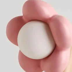 Blumenhasen-Tischlampe – Dekorative Harzleuchte