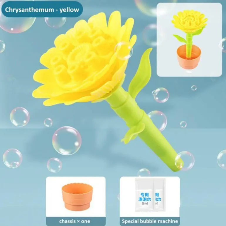 Blumen-Seifenblasenmacher - Seifenblasenspielzeug für Kinder
