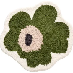 Blumenteppich - Dekorativer Blumen-Akzentteppich