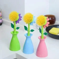 Blumentopf-Reinigungsbürste – Kreatives Pflanzenpflegewerkzeug