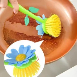 Blumentopf-Reinigungsbürste – Kreatives Pflanzenpflegewerkzeug