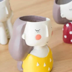 Blumentopfvase – Süße Wohndekoration für Mädchen