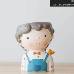 Blumentopfvase – Süße Wohndekoration für Mädchen