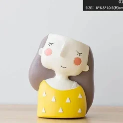 Blumentopfvase – Süße Wohndekoration für Mädchen