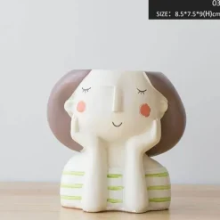 Blumentopfvase – Süße Wohndekoration für Mädchen