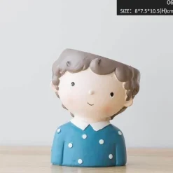 Blumentopfvase – Süße Wohndekoration für Mädchen