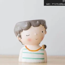 Blumentopfvase – Süße Wohndekoration für Mädchen