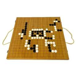 Board Game Go, Unusual Gift For Dad, Gift For Couple, Wooden Chinese Board Game