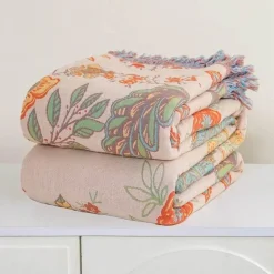 Bohemian Sofadecke - Ganzjahres-Antirutschbezug