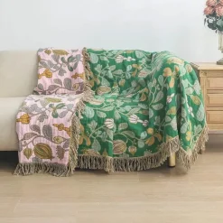 Bohemian Sofadecke - Ganzjahres-Antirutschbezug